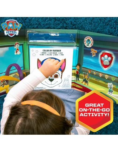 Juego de Actividades Paw Patrol Bluey con Stickers Reutilizables