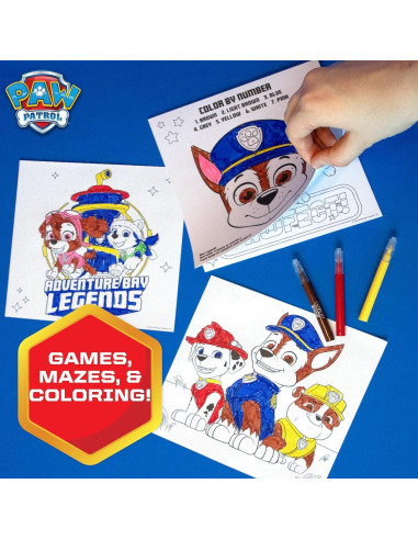 Juego de Actividades Paw Patrol Bluey con Stickers Reutilizables