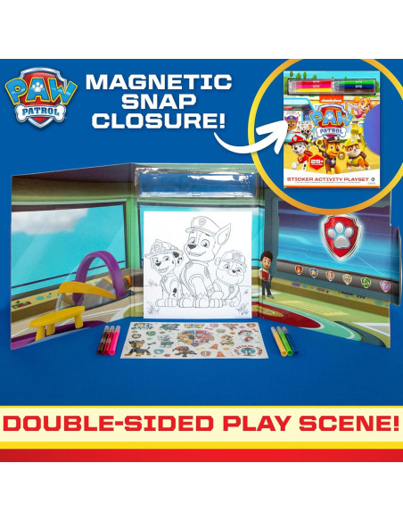 Juego de Actividades Paw Patrol Bluey con Stickers Reutilizables