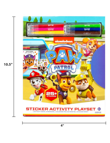 Juego de Actividades Paw Patrol Bluey con Stickers Reutilizables