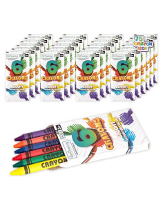 Crayones a Granel ArtCreativity 75 Paquetes 450 Crayones