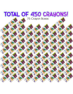 Crayones a Granel ArtCreativity 75 Paquetes 450 Crayones 2