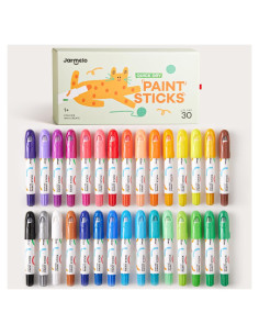 Barras de Pintura Tempera Jar Melo 30 Colores Lavables