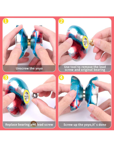 Yoyo Profesional JOLESHARE No Responsivo con Accesorios