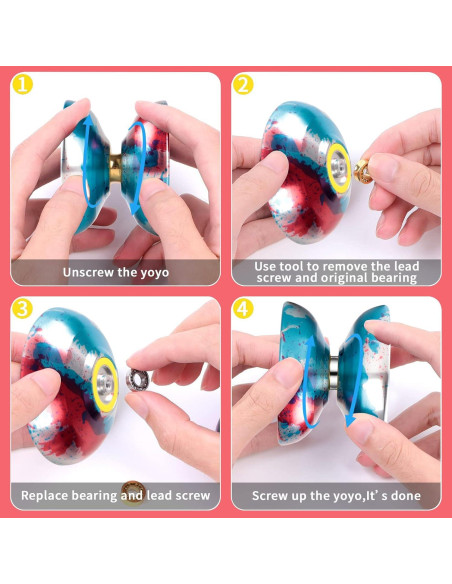 Yoyo Profesional JOLESHARE No Responsivo con Accesorios