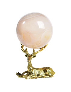 Bola de Cristal Ágata Orca CNYANFEI 50-60mm Decoración