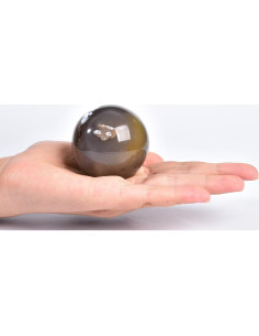 Bola de Cristal Ágata Orca CNYANFEI 50-60mm Decoración 2