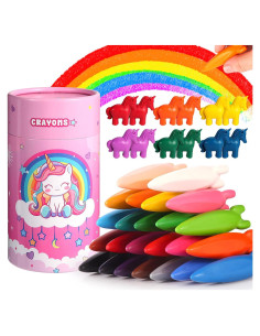 Crayones DreamCandy 36 Colores Lavables para Niños