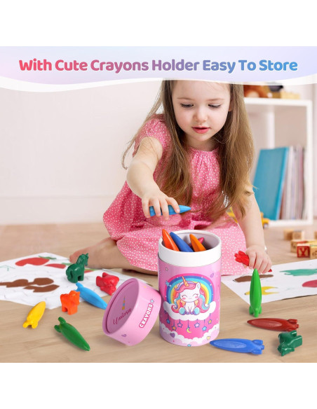 Crayones DreamCandy 36 Colores Lavables para Niños