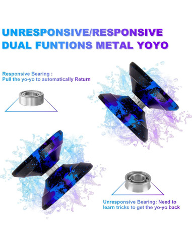 Yoyo WATIEOBOO M18 Profesional para Niños y Adultos