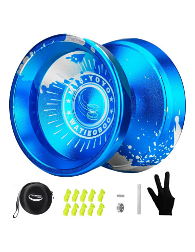 Yoyo WATIEOBOO M18 Profesional con 10 Cuerdas y Estuche