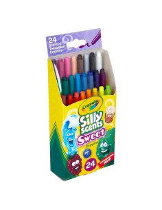 Crayones Aromáticos Crayola Silly Scents 24 Colores