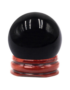 Bola de Cristal Fengshuisale 40mm Negra para Decoración