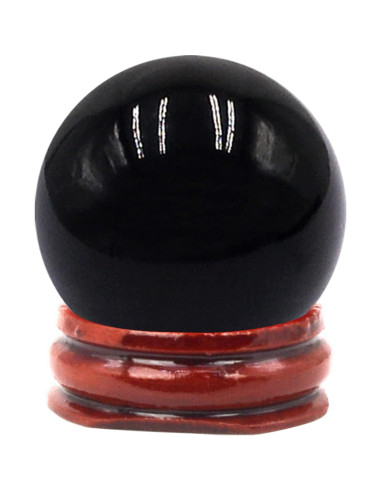 Bola de Cristal Fengshuisale 40mm Negra para Decoración
