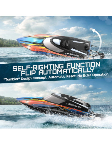 Barco RC ALPHAREV R308 - 32 KPH con Maleta Portátil