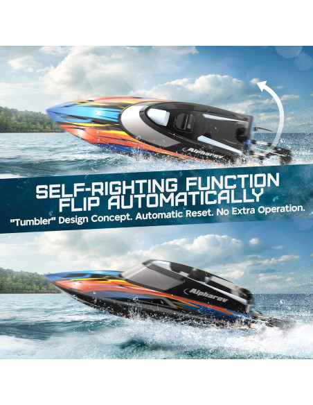 Barco RC ALPHAREV R308 - 32 KPH con Maleta Portátil