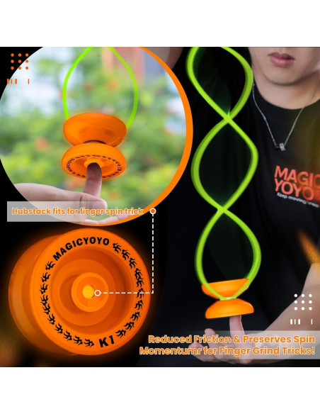 YoYo MAGICYOYO K1 Responsivo para Niños + Accesorios