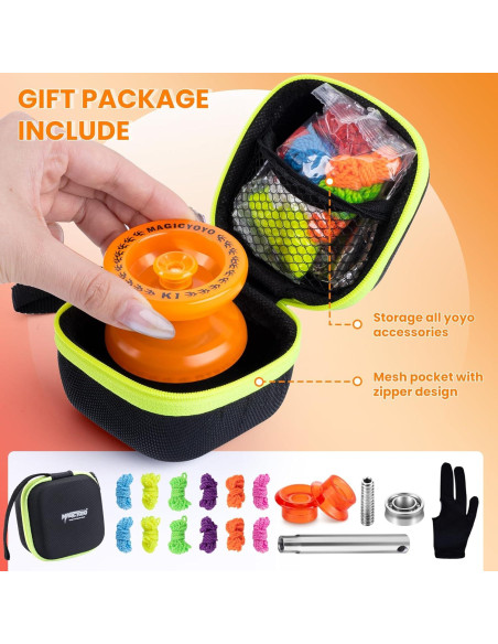 YoYo MAGICYOYO K1 Responsivo para Niños + Accesorios