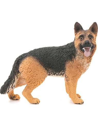 Figura de Perro Pastor Alemán Schleich 3,1 cm Realista