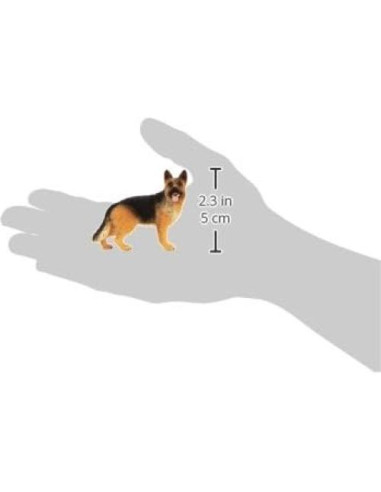 Figura de Perro Pastor Alemán Schleich 3,1 cm Realista