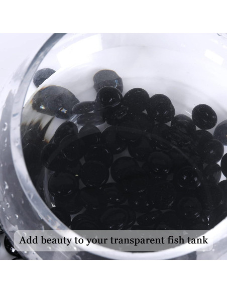 Perlas de Vidrio Ausluru 2.27kg Negro para Decoración