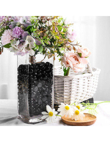 Canicas de Vidrio Plano Negras FUTUREPLUSX 500 Piezas