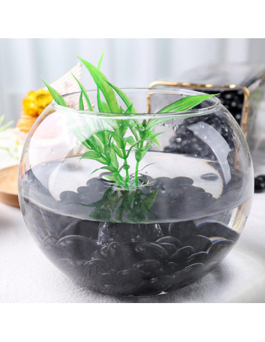 Canicas de Vidrio Plano Negras FUTUREPLUSX 500 Piezas