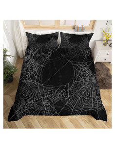 Juego de Funda de Edredón Individual Castle Fairy Tela Araña