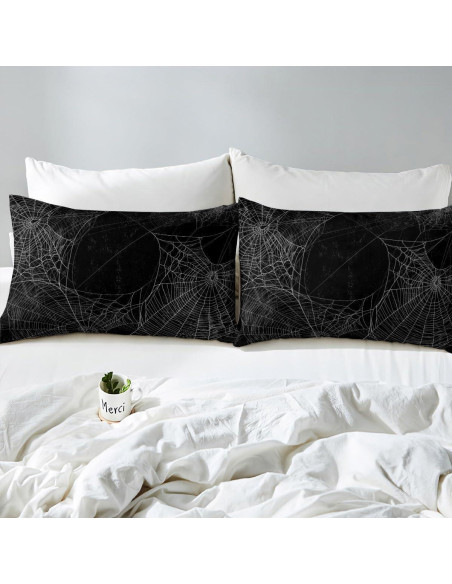 Juego de Funda de Edredón Individual Castle Fairy Tela Araña