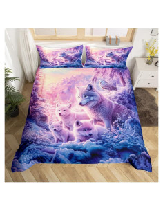 Funda de Edredón Castle Fairy Individual Safari 2 Piezas