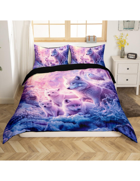 Funda de Edredón Castle Fairy Individual Safari 2 Piezas