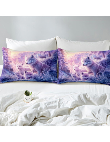 Funda de Edredón Castle Fairy Individual Safari 2 Piezas