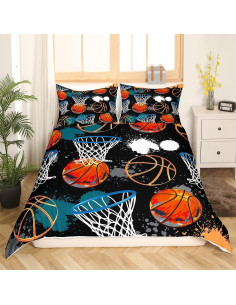 Juego de Funda de Edredón Castle Fairy Individual Baloncesto 2