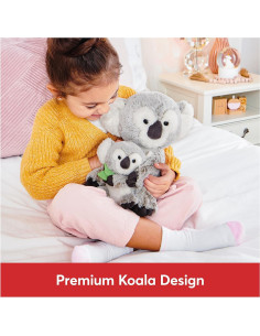 GUND Zozo Oso Koala con Cría 25,4 cm Suave y Abrazable 2