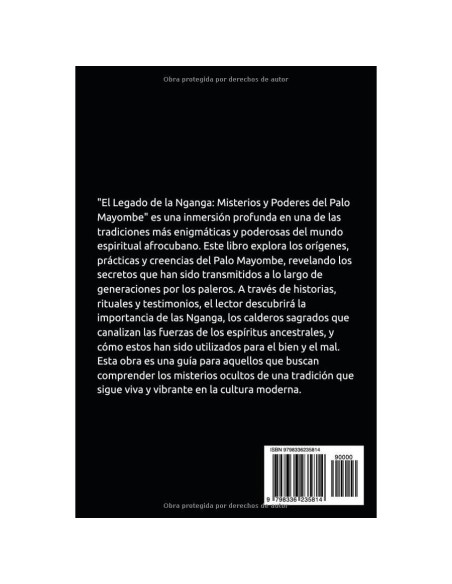 "El Legado de la Nganga: Misterios y Poderes del Palo Mayombe" (Spanish Edition)