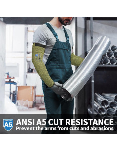 Mangas Resistentes a Cortes Schwer ANSI A5 2 Pares 45.72 cm 2
