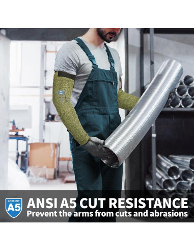 Mangas Resistentes a Cortes Schwer ANSI A5 2 Pares 45.72 cm