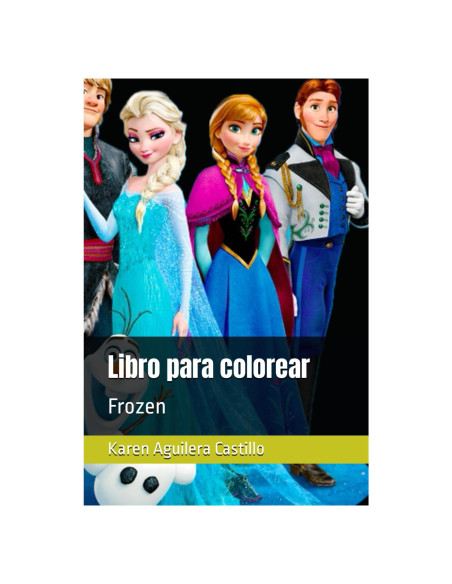 Libro para colorear: Frozen (Spanish Edition)