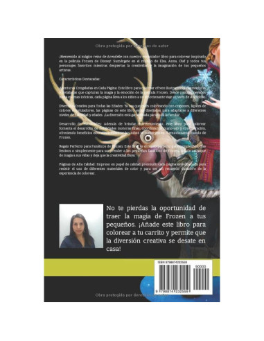 Libro para colorear: Frozen (Spanish Edition)
