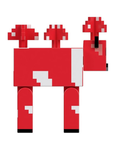 Figura de acción hongo Mattel Minecraft 8.25 cm para niños 6+