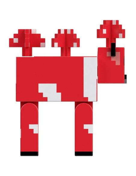 Figura de acción hongo Mattel Minecraft 8.25 cm para niños 6+