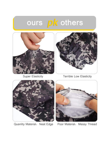 10 Pares Mangas Unisex Bememo para Brazos Protección UV