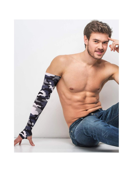 10 Pares Mangas Unisex Bememo para Brazos Protección UV