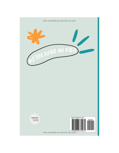 Diario de Bienestar para Adolescentes: Seguimiento de hábitos y diario de reflexión para adolescentes (Spanish Edition)
