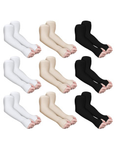 Mangas Protectores para Piel Delicada Janmercy - 9 Pares