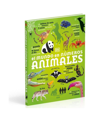 El mundo en números: Animales (Our World in Numbers Animals) (DK Oour World in Numbers) (Spanish Edition)