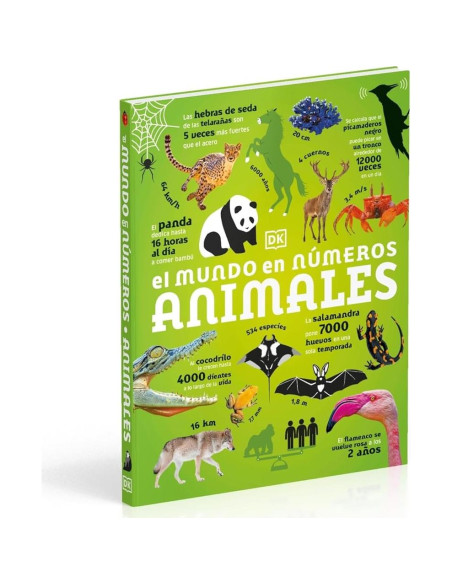 El mundo en números: Animales (Our World in Numbers Animals) (DK Oour World in Numbers) (Spanish Edition)