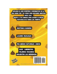 100 cosas que descubrir al hacer caca: Explora el mundo a través de curiosidades, juegos y concursos (Spanish Edition) 2