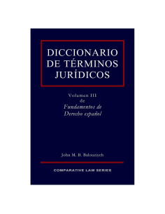 Diccionario de Términos Jurídicos (Spanish Edition)