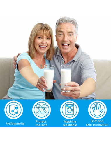 Mangas Protectores para Brazo Janmercy - 4 Pares Nude